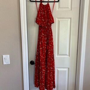Kivari Floral halter Dress